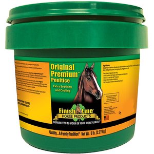 Finish Line Original Premium Sore Muscle & Joint Pain Relief Horse Poultice, 5-lb tub
