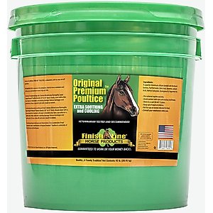 Finish Line Original Premium Sore Muscle & Joint Pain Relief Horse Poultice, 45-lb tub