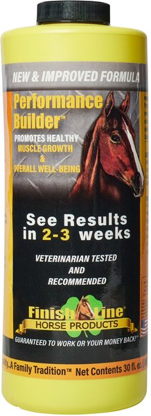Finish Line Performance Builder Butterscotch Flavor Liquid Horse Supplement, 30-oz bottle slide 1 of 1