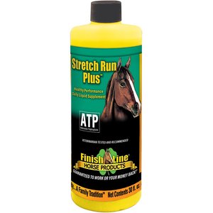 Finish Line Stretch Run Plus Endurance & Recovery Liquid Horse Supplement, 30-oz bottle