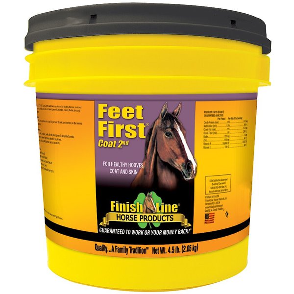 FINISH LINE Feet First Skin, Coat & Hoof Care Powder Horse Supplement