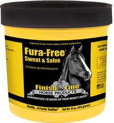 Finish Line Fura-Free Sweat & Salve Horse Skin Care & Leg Sweat Gel, 1-lb tub