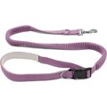 FurHaven Easy-Tether Reflective Bungee Dog Leash, Lavender, 6.67-ft long