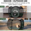 FurHaven Adirondack Pet Gate, Pecan