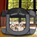 FurHaven Soft-sided Dog & Cat Playpen, Gray, X-Large