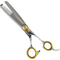 Sharf Gold Touch 42-Tooth Professional Dog Thinning Scissors, 6.5-in