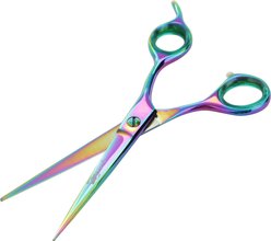 Sharf Gold Touch Rainbow Straight Pet Grooming Shear, 6.5-in slide 2 of 5