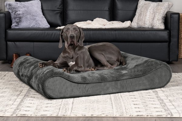 Furhaven cooling gel dog bed hotsell