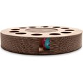 FurHaven Busy Box Corrugated Round Cat Scratcher Toy with Catnip