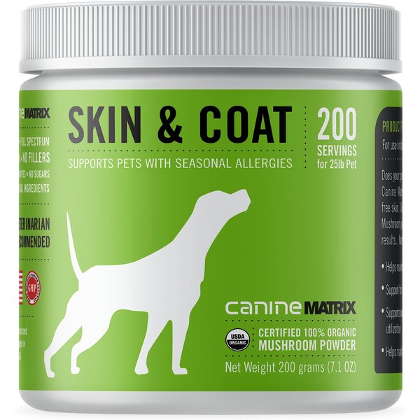 Canine Matrix Skin & Coat Seasonal Allergies Dog Supplement