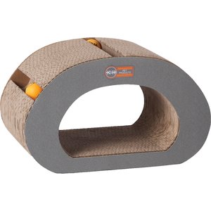 K&H Pet Products Creative Kitty Tunnel Cat Scratcher Toy, Cardboard 