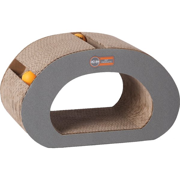 PETIQUE Hide & Seek Cat Mat & Tunnel Toy, Large 