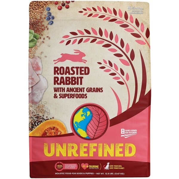 EARTHBORN HOLISTIC Unrefined Smoked Turkey with Ancient Grains & Superfoods Dry Dog Food, 25lb