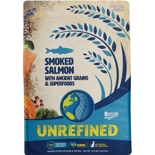 EARTHBORN HOLISTIC Unrefined Smoked Turkey with Ancient Grains & Superfoods Dry Dog Food, 25lb