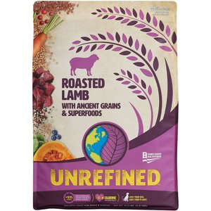 Earthborn Holistic Unrefined Roasted Lamb with Ancient Grains & Superfoods Dry Dog Food, 12.5-lb bag