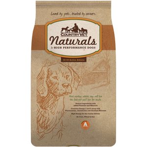 Country Vet Naturals 30/20 Active Athlete Dog Food, 16-lb bag