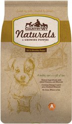 Country Vet Naturals 28/18 Healthy Puppy Dog Food, 16-lb bag