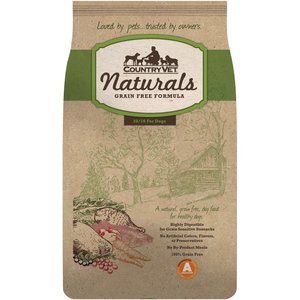 Country Vet Naturals 28-16 Grain-Free Dog Food, 30-lb bag