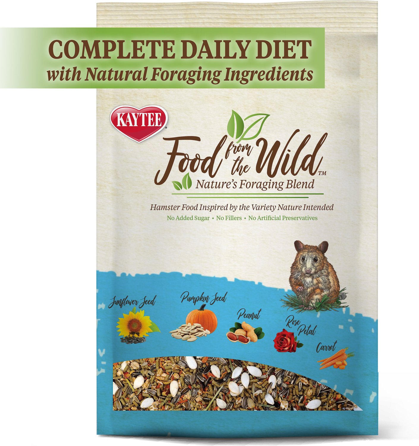 7. A balanced diet for hamsters includes a species appropriate seed mix.