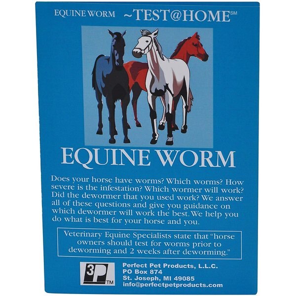 ZERO EGG COUNT Equine Parasite & Worm Test Kit