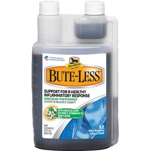 Absorbine Bute-Less Comfort & Recovery Solution Horse Supplement, 32-oz bottle
