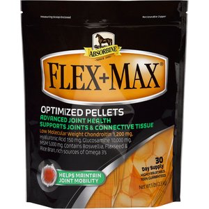 Absorbine Flex+Max Advanced Joint Health Optimized Pellets Horse Supplement, 5-lb bag