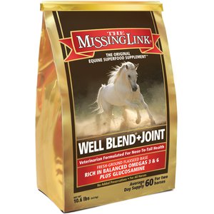 The Missing Link Well Blend + Joint Powder Horse Supplement, 10.6-lb bag