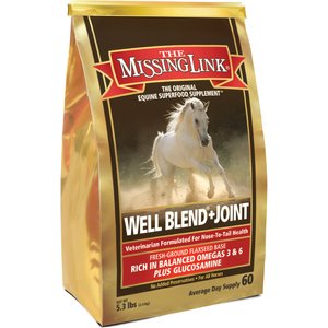 The Missing Link Well Blend + Joint Powder Horse Supplement, 5.3-lb bag