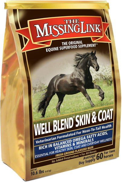 The Missing Link Well Blend Skin & Coat Powder Horse Supplement, 10.6-lb bag slide 1 of 1