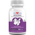 Coco and Luna Hip & Joint Bacon & Liver Flavor Dog Supplement, 120 count