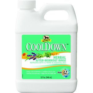 Absorbine Cooldown Herbal After-Workout Sore Muscle Horse Rinse, 32-oz jug