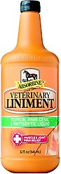 Absorbine Veterinary Topical Analgesic & Antiseptic Horse Liniment, 32-oz bottle