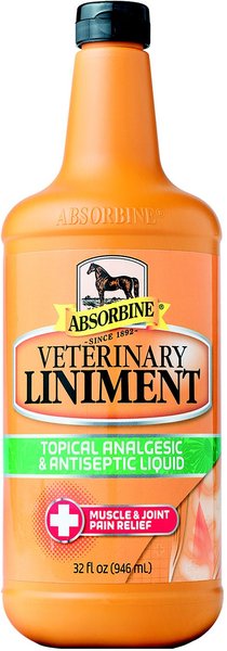 Absorbine Veterinary Topical Analgesic & Antiseptic Horse Liniment, 32-oz bottle slide 1 of 1