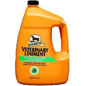 Absorbine Veterinary Topical Analgesic & Antiseptic Horse Liniment, 1-gal bottle