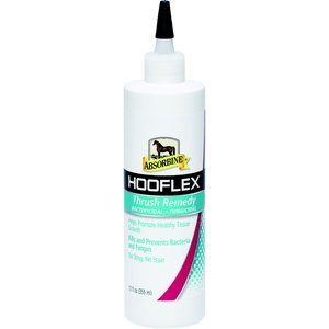 Absorbine Hooflex Thrush Remedy Bactericidal & Fungicidal Horse Thrush Treatment, 12-oz bottle