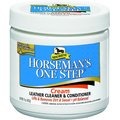 Absorbine Horseman's One Step Cream Leather Cleaner & Conditioner, 15-oz tub