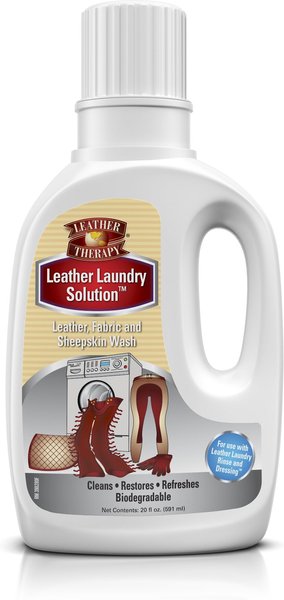 Absorbine Leather Therapy Leather Laundry Solution Leather Fabric & Sheepskin Wash, 20-oz bottle slide 1 of 1