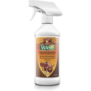 Absorbine Leather Therapy Wash Advanced Leather Horse Saddle Cleansing Formula, 16-oz bottle