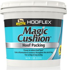 Absorbine Magic Cushion Horse Hoof Packing, 2-lb tub