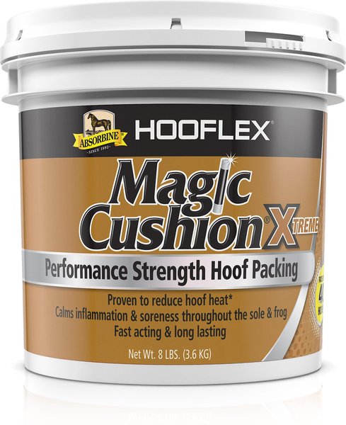 Absorbine Hooflex Magic Cushion Xtreme Performance Strength Horse Hoof Packing, 8-lb tub slide 1 of 1
