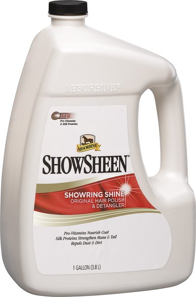 Absorbine Showsheen Original Hair Polish & Detangler Horse Spray, 1-gal bottle slide 1 of 1