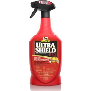 Absorbine Ultrashield Red Insecticide & Repellent Horse Spray, 32-oz bottle