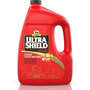 Absorbine Ultrashield Red Insecticide & Repellent Horse Spray Refill, 1-gal bottle
