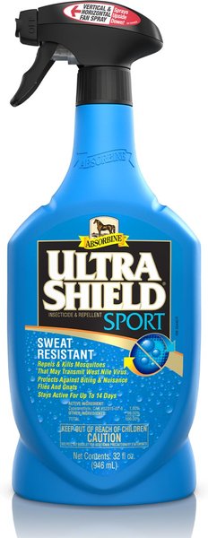 Absorbine Ultrashield Sport Insecticide & Repellent Horse Spray, 32-oz bottle slide 1 of 7