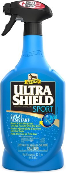 Absorbine Ultrashield Sport Insecticide & Repellent Horse Spray, 32-oz bottle slide 1 of 1