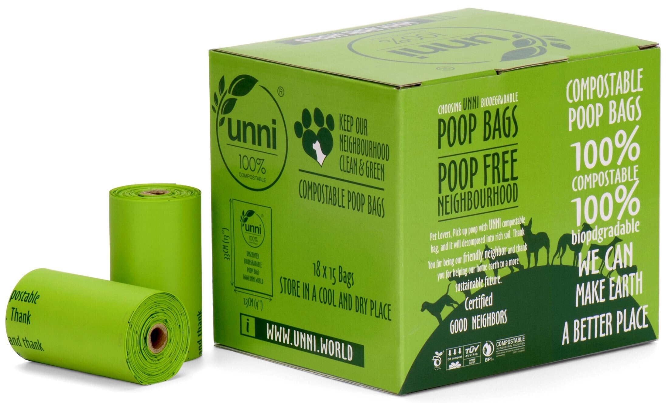 Unni deals poop bags