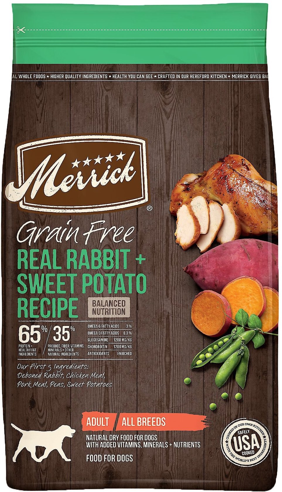 merrick rabbit dog food