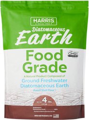 Harris Food Grade Diatomaceous Earth, 4-lb bag