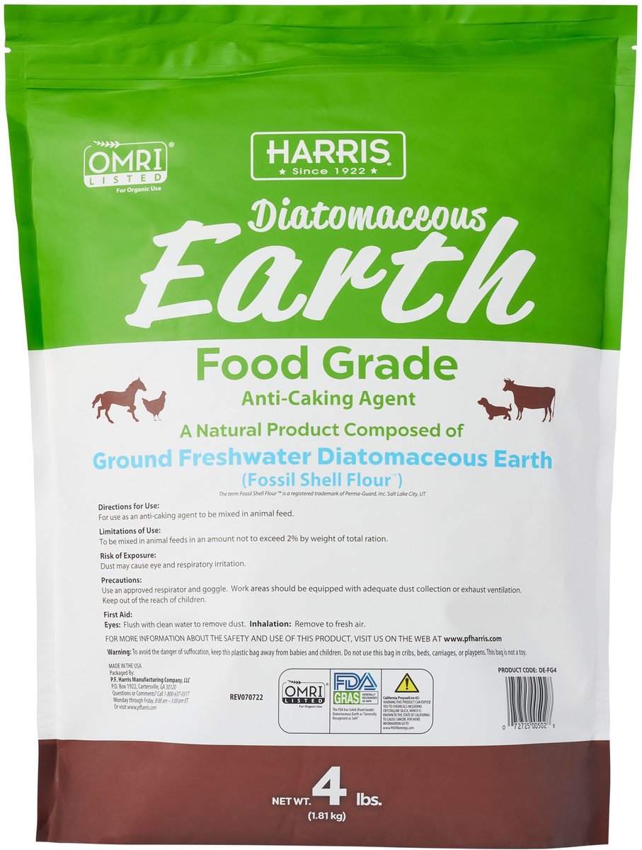 Chewy diatomaceous shop earth