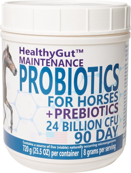 Equa Holistics HealthyGut Maintenance Probiotics Powder Horse Supplement, 25.5-oz tub slide 1 of 2